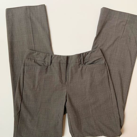 New York & Company Stretch Gray Lined Pants Slacks Women's Size 2 - Picture 4 of 10